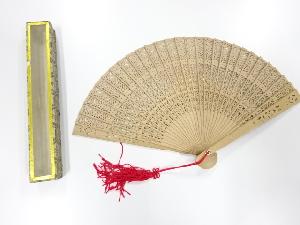 アンティーク　白檀扇子